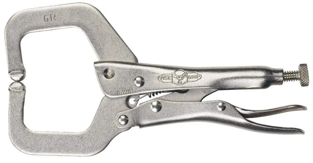 irwin-vise-grip-6-inch-locking-c-clamp-plier-6r-t17el4.jpg Irwin Vise Grip Locking C Clamp Plier – 6R , 6 Inch (T17EL4)