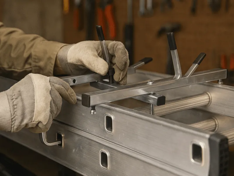 Fitting Ladder Clamps for Secure Work – Practical Solutions for Ladder Stability Security Products