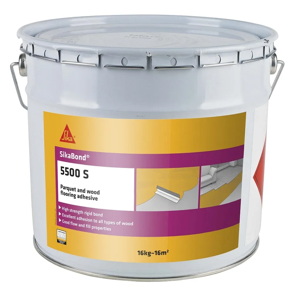 Sika SikaBond 5500s Solvent-Based Wood Flooring Adhesive – 16kg 165745 (SKBD5500S18)