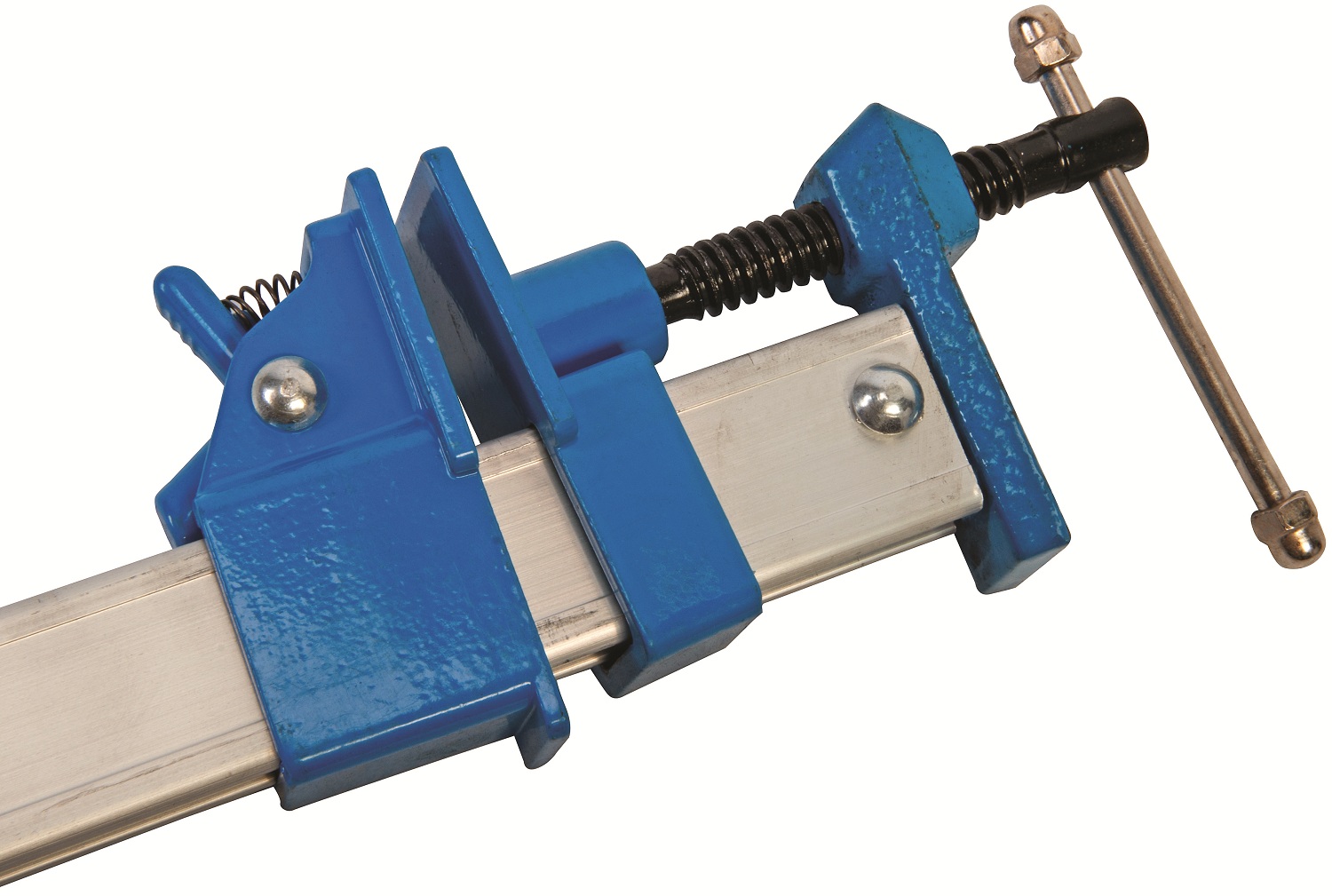 Silverline Aluminium Rapid Adjust Sash Clamp VC62 600 mm VC63 900 mm VC64 1200 mm VC65 1500 mm 4 Closeup