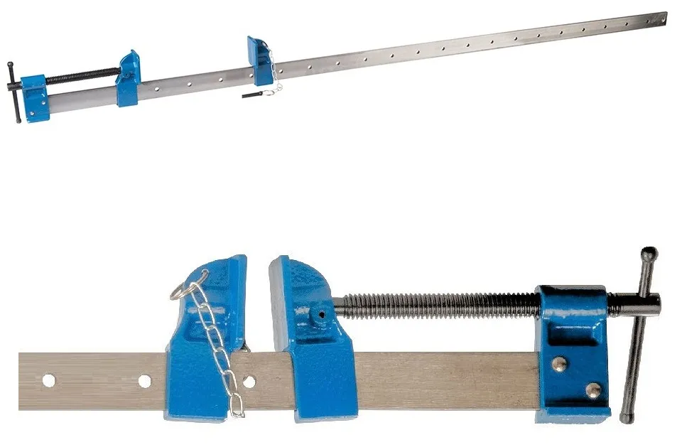 silverline-expert-heavy-duty-metal-sash-cramp-1200mm-clamp-675132.jpg Silverline Tools Expert Heavy Duty Metal Sash Clamp – 1200mm (675132)