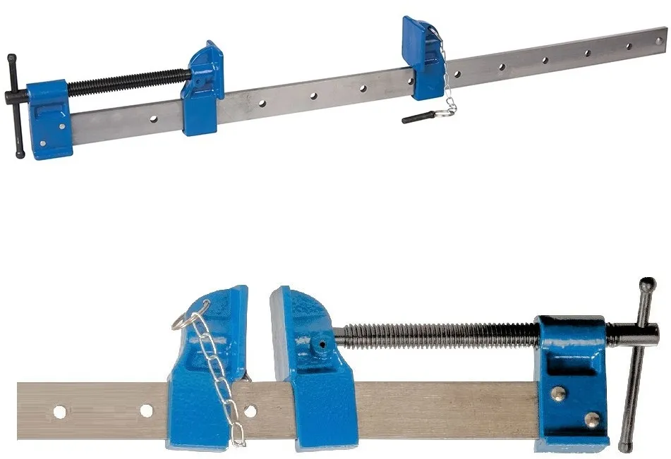 silverline-expert-heavy-duty-metal-sash-cramp-600mm-clamp-633632.jpg Silverline Tools Expert Heavy Duty Sash Clamp – 600mm (633632)