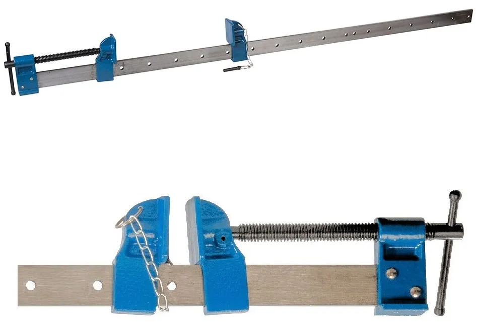 silverline-expert-heavy-duty-metal-sash-cramp-900mm-clamp-633633.jpg Silverline Tools Expert Heavy Duty Metal Sash Clamp – 900mm (633633)
