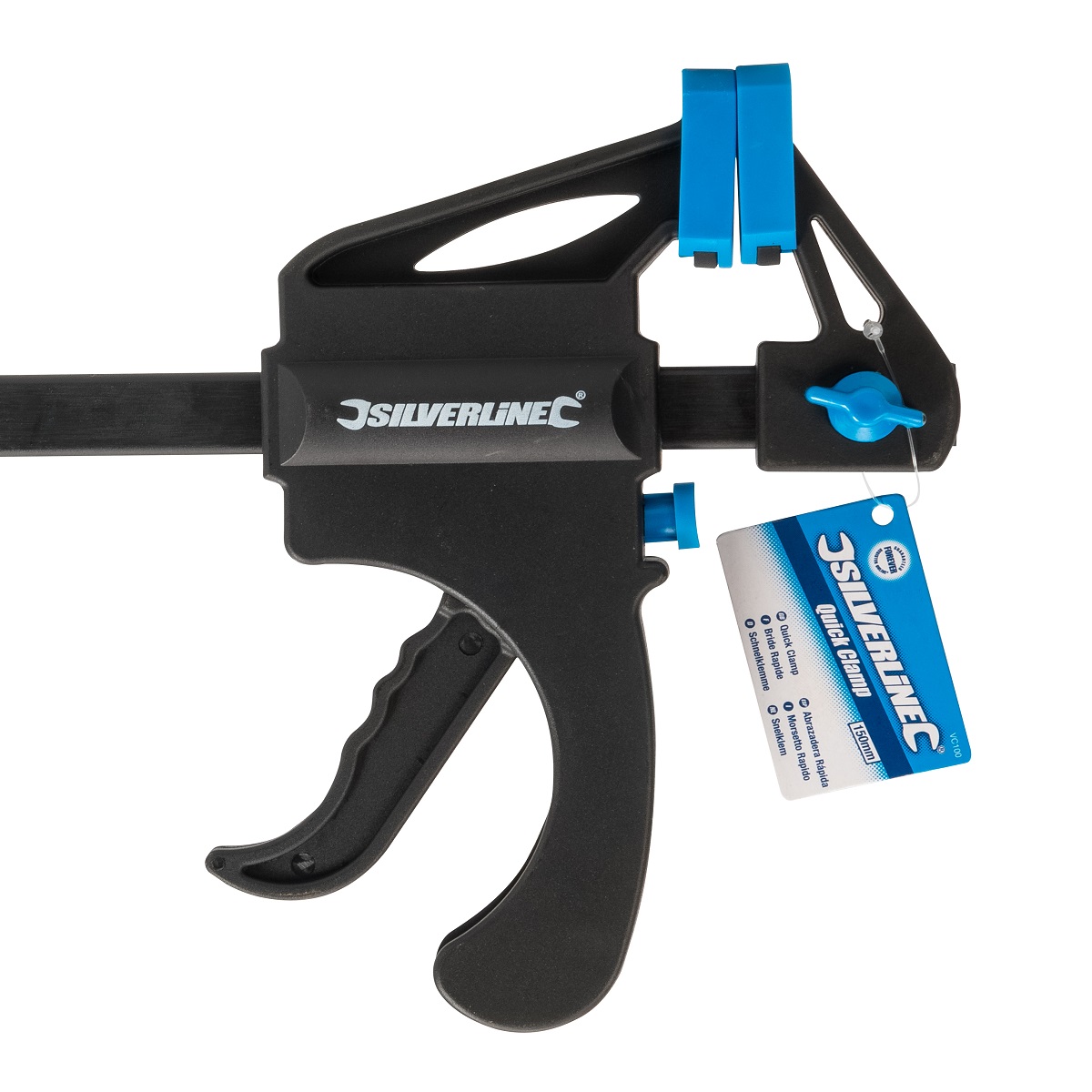 Silverline Trigger Quick Clamp Lightweight 150 mm VC100 1