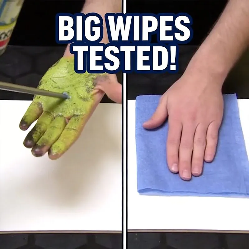 Big Wipes Demo | Removing Expanding Foam, Paint, Silicone and Grease Big Wipes Demo | Removing Expanding Foam, Paint, Silicone and Grease