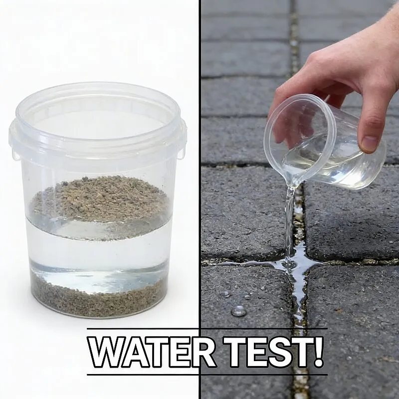 Geo-Fix All Weather Paving Jointing Compound | Water Test Demo Geo-Fix All Weather Paving Jointing Compound | Water Test Demo