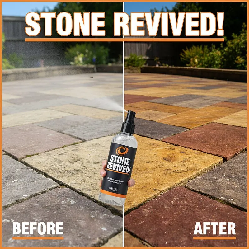 Applying a Colour Enhancer to Paving Applying a Colour Enhancer to Paving