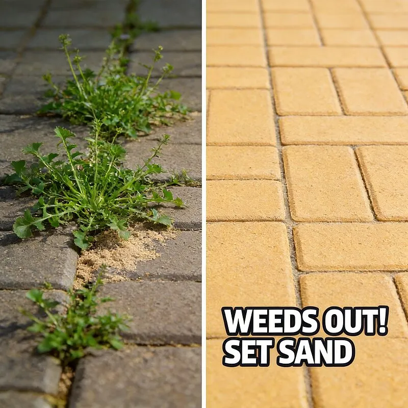 Applying Setting Sand to Block Paving Joints Applying Setting Sand to Block Paving Joints