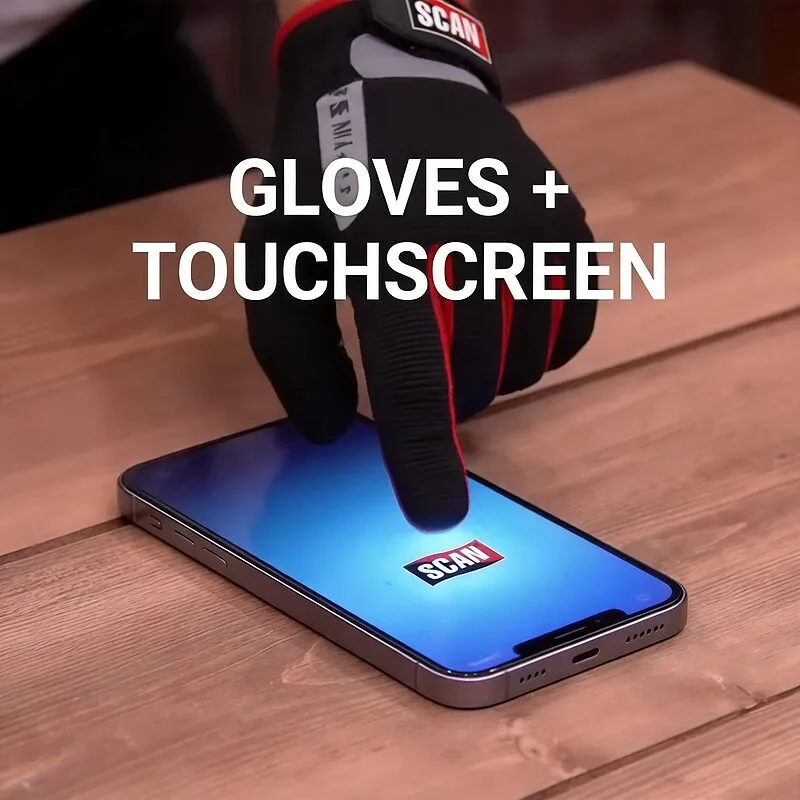 Scan Work Gloves with Touchscreen Function Large & XL | Product Demo Scan Work Gloves with Touchscreen Function Large & XL | Product Demo