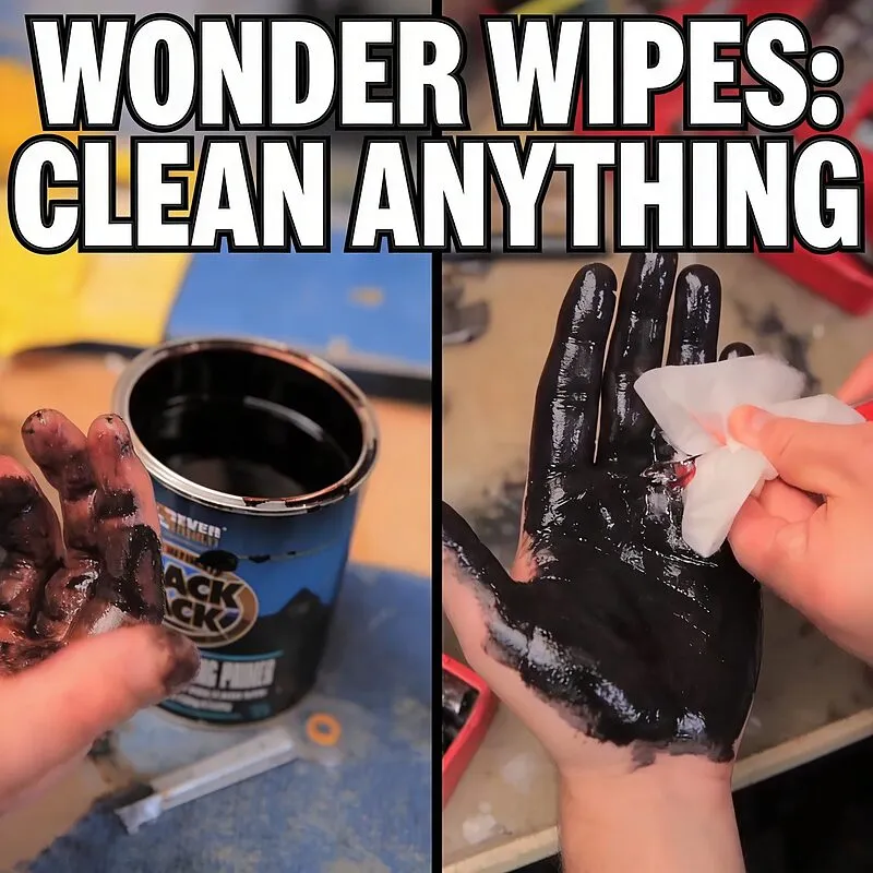 Sika Wonder Wipes | Cleaning Performance Test Sika Wonder Wipes | Cleaning Performance Test