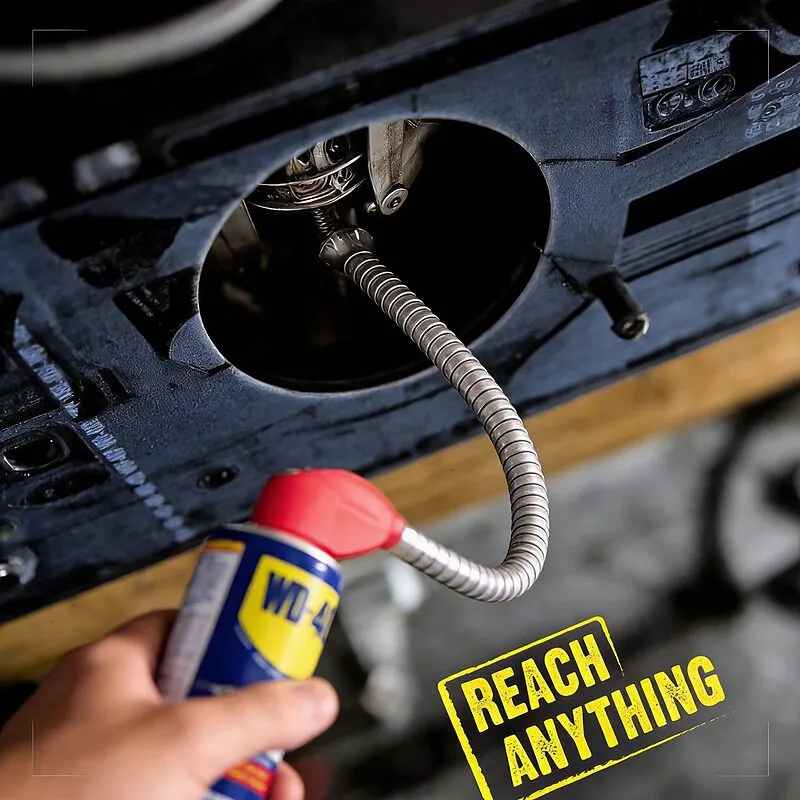 WD-40 Multi-Use Maintenance Lubricant – Flexible Straw | Features & Benefits WD-40 Multi-Use Maintenance Lubricant - Flexible Straw | Features & Benefits