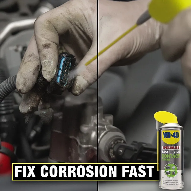 WD-40 Specialist Contact Cleaner – Automotive | Features & Benefits WD-40 Specialist Contact Cleaner - Automotive | Features & Benefits