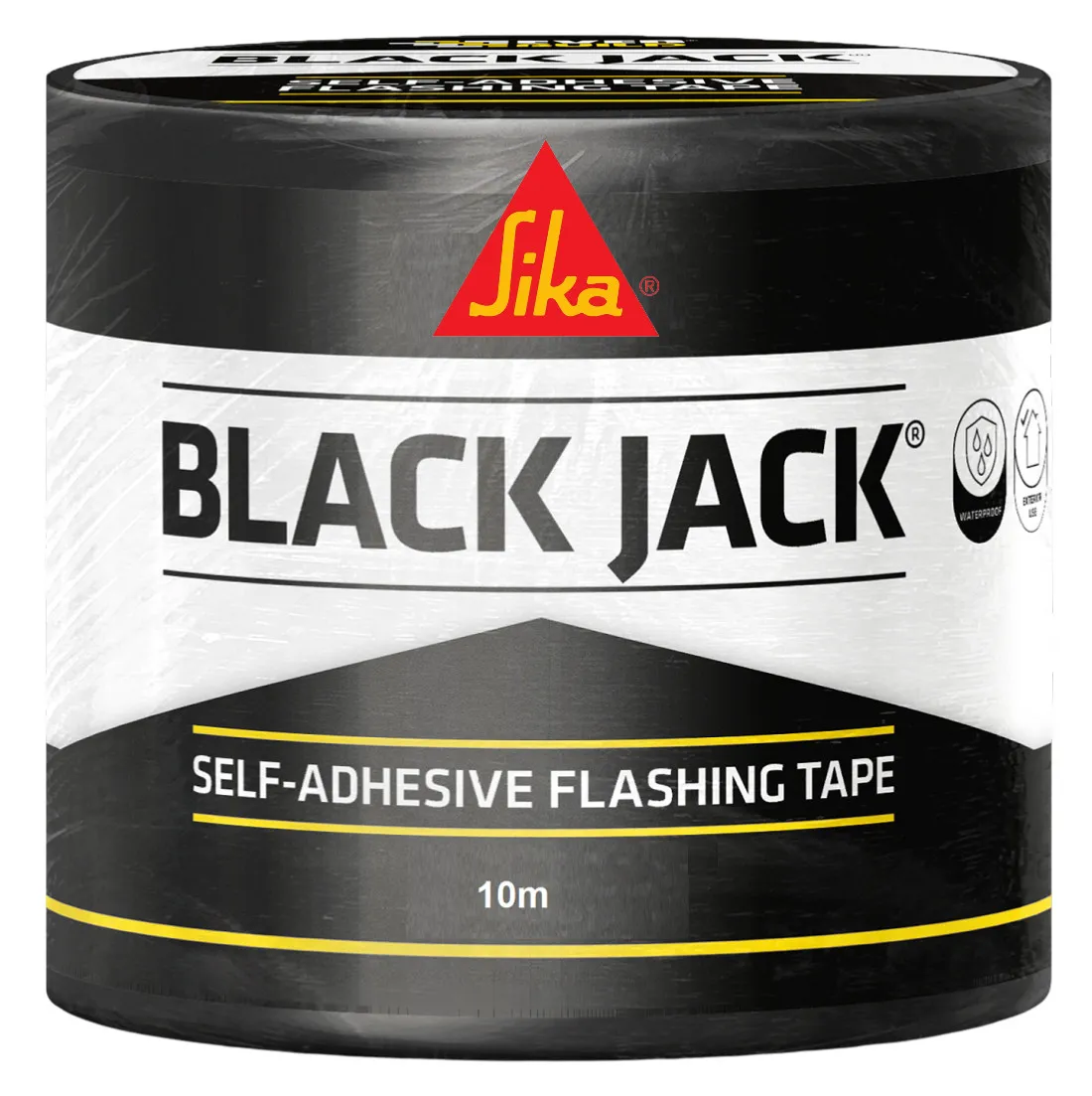 Sika Black Jack Self-Adhesive Flashing Tape 10m Roll Sika Black Jack 150mm Grey Flashing Tape 10m Roll FLAS150