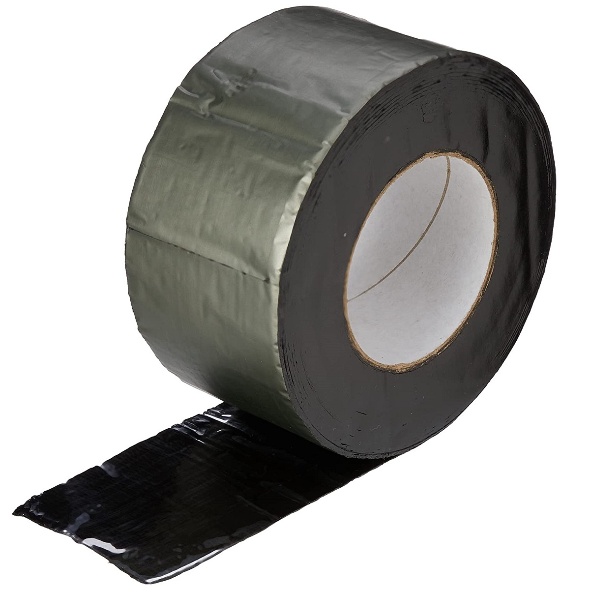Sika Black Jack Self-Adhesive Flashing Tape showing bitumen adhesive underside