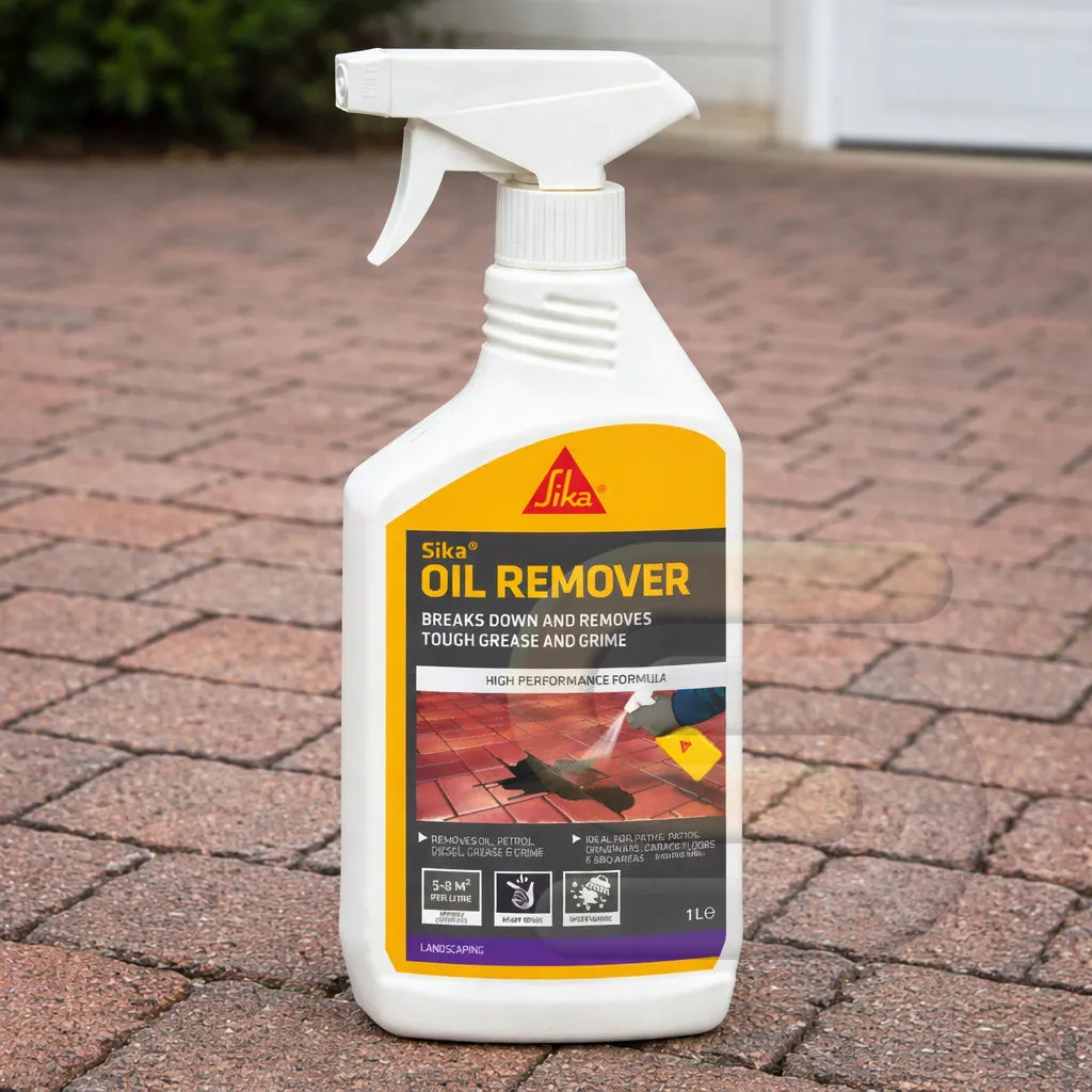 sika-oil-remover-oil-away-driveway-stain-remover-spray-1-litre-oil1-880502-1 Sika Oil Remover Cleaner 1L Oil Away Driveways Paths Patios 880502