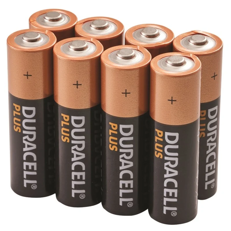 Duracell Plus AA Batteries Pack of Eight Duracell Plus Power AA Alkaline Batteries Pack of 8 (XMS26DURAA)
