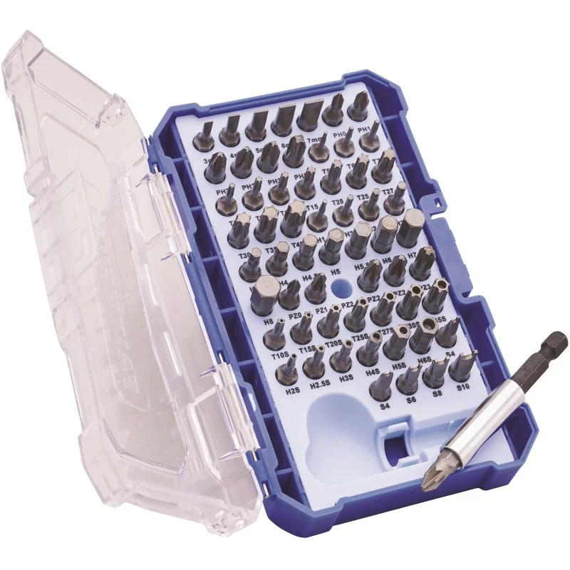 Faithfull Bit Set Upright Case Faithfull 61 Piece Screwdriver & Security Bit Set (FAISBSET61) – XMS26SBIT61