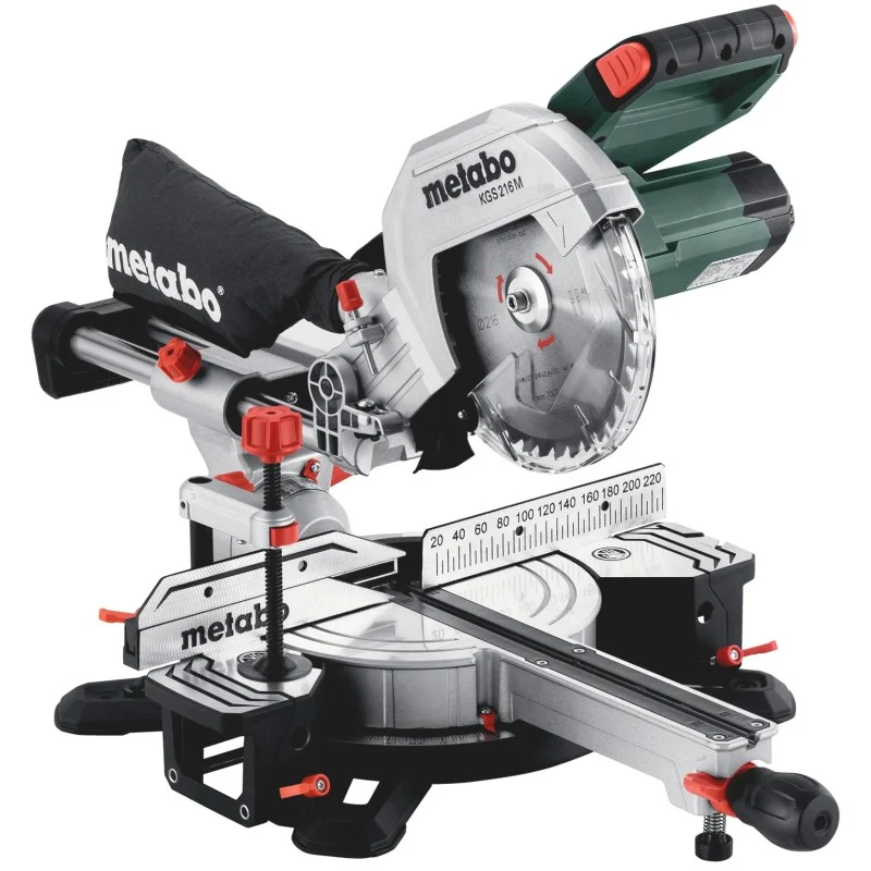 Metabo KGS 216 MN Mitre Saw Metabo KGS 216 MN 216mm Sliding Mitre Saw 240V (XMS26MITRE)