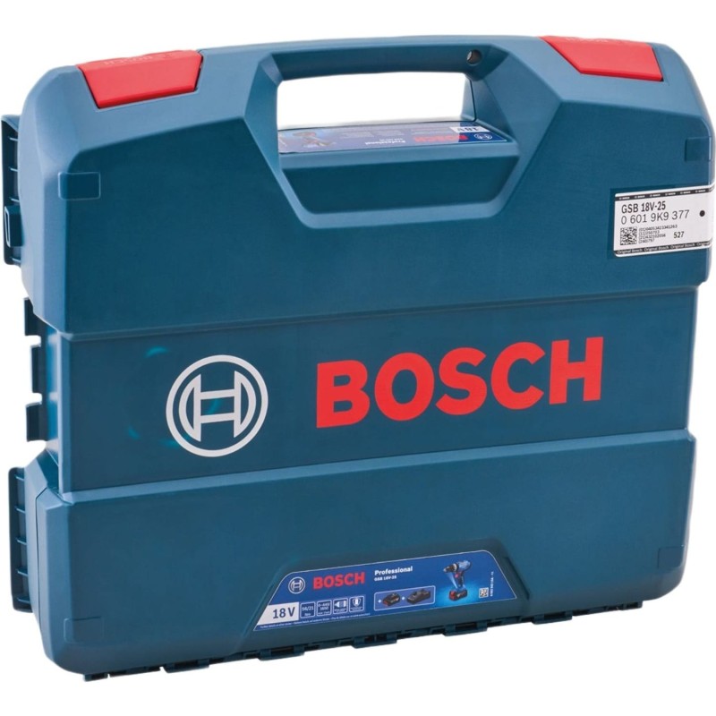 Bosch Professional blue L-BOXX carrying case for cordless combi drill kit