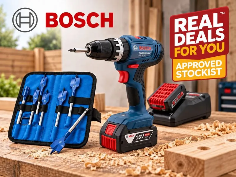 Bosch Professional Combi Drill & Spade Bits – Real Deals For You Bosch Real Deals For You
