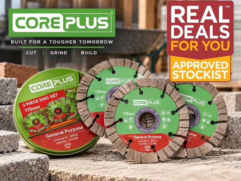 Coreplus 115mm Diamond Cutting Blade Set – Real Deals For You Coreplus Real Deals For You
