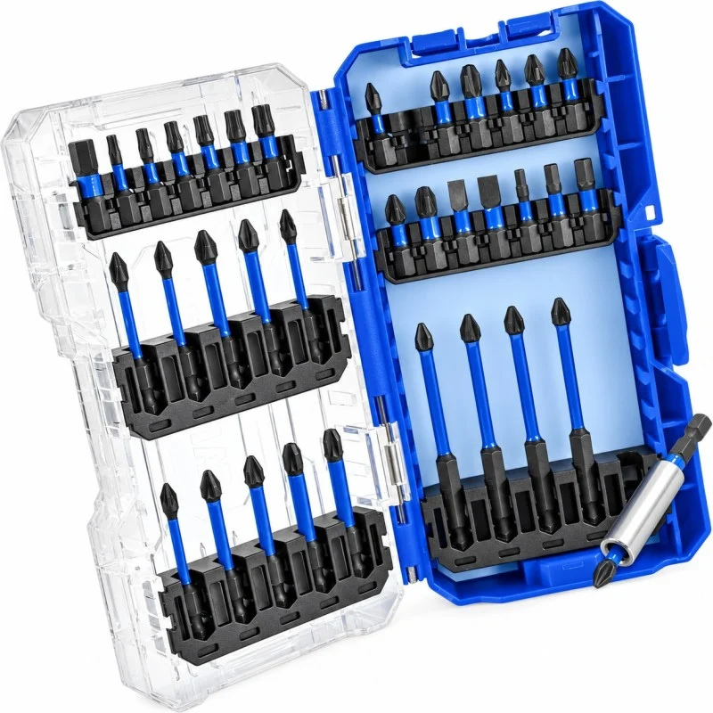 Faithfull Impact Rated Bits – 36-Piece Case Faithfull Tools Faithfull 36pc Impact Rated Bit Set 25/50/75mm FAISB36IMP XMS26SBIT36