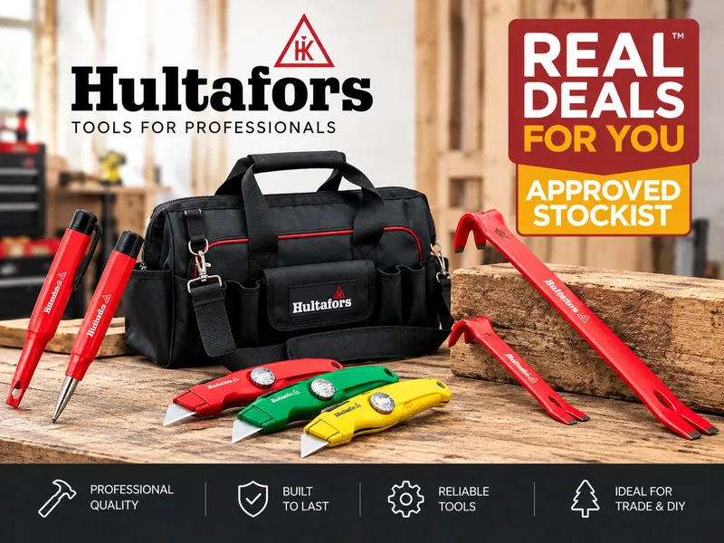 Hultafors Markers, Utility Knives & Wrecking Bars – Real Deals For You Hultafors Real Deals For You