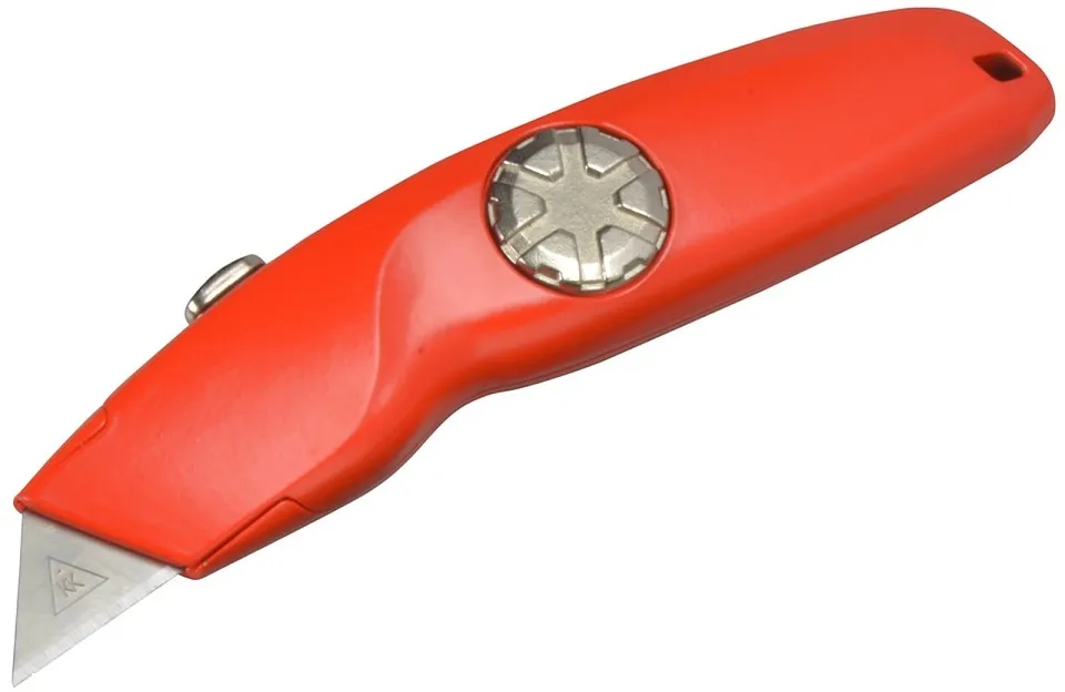 hultafors-retractable-hi-vis-safety-knife-xms26hvknife-red Hultafors Hi-Vis Retractable Utility Knife Bright Red XMS26HVKNIFE-R