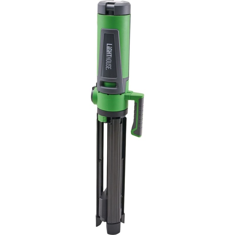 Lighthouse portable LED site light folded for transport with legs retracted