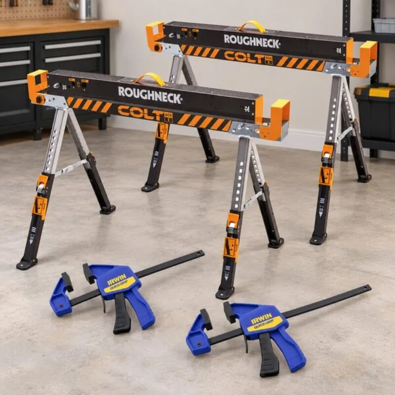 No Permanent Workbench? Plan a Workspace That Packs Away